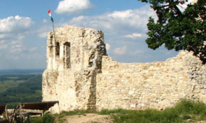Die Burg in Rezi